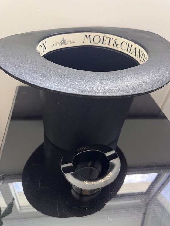 Image 1 of Moët eat Chandon cooler and ashtray
