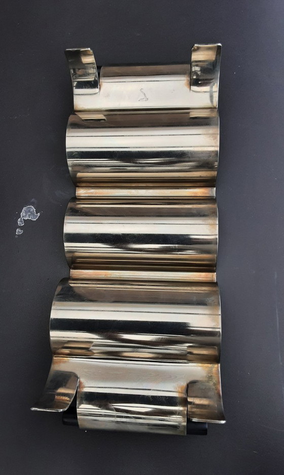 Image 1 of Portabottiglie d'epoca in cromo, molto buono, 1960