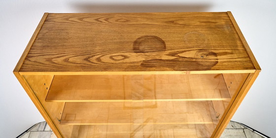 Image 1 of Bibliothèque en bois vintage, années 1960, Tchécoslovaquie