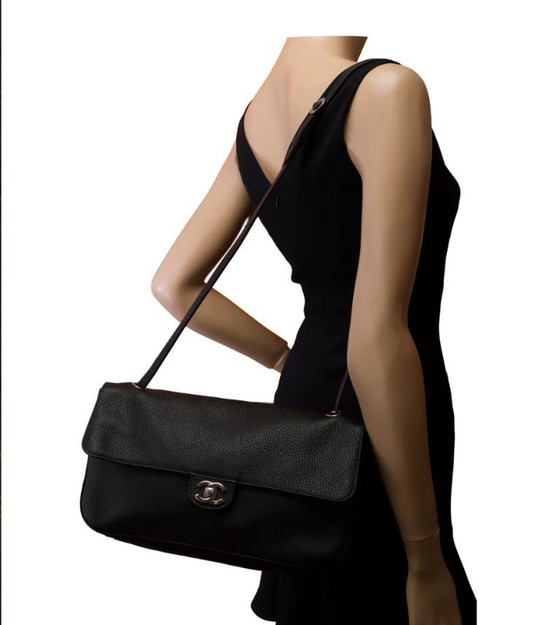Image 1 of Zak CHANEL en Cuir Noir - 103486