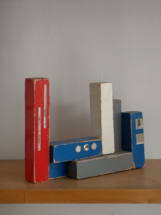Image 1 of Bauhaus brutalisme blokken 01