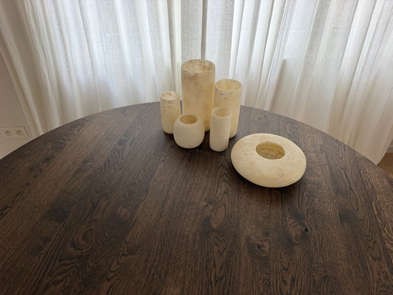 Heerenhuis houten eettafel, Eetkamerset, Bruin (foto 3 van 5)