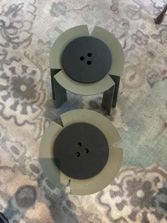 Image 1 of 2 krukjes Alessandro Mendini para Vanini 1988