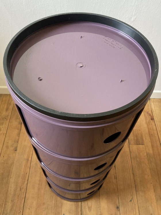 Componibili 4 plantas de Anna Castelli Ferrieri para Kartell, Italia – Kastell, Armarios de almacenamiento (photo 4 of 7)