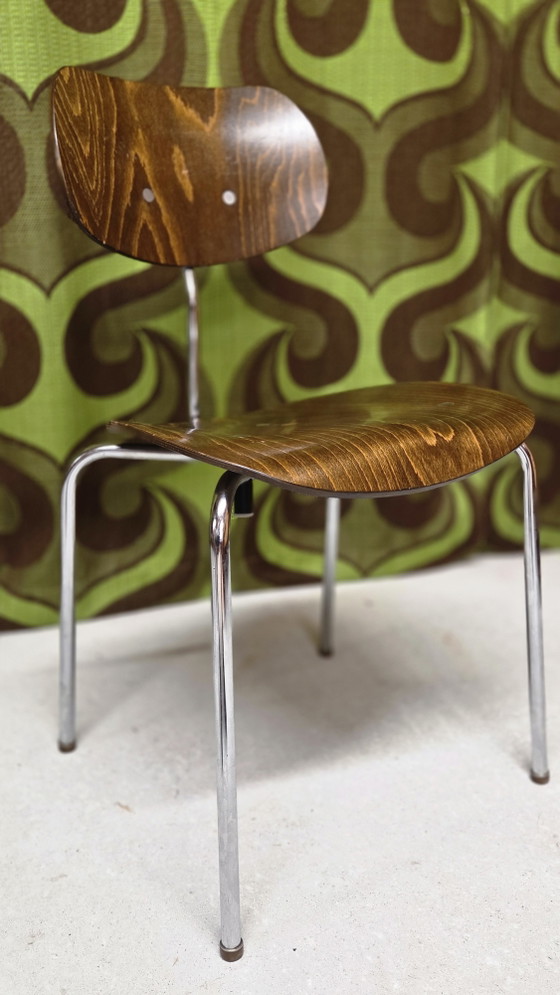 Image 1 of 4 Se 68 stoelen Egon Eiermann voor Wilde+Spieth