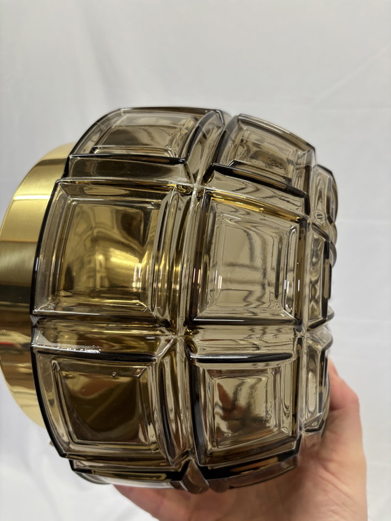 Image 1 of Plafonnier/applique murale vintage Glashütte Limburg des années 1960