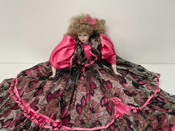 Image 1 of Large vintage collectible furniture doll