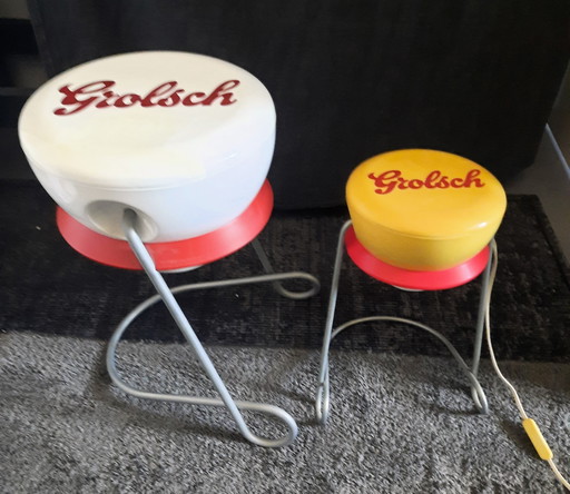 Set Grolsch Lamp and Table