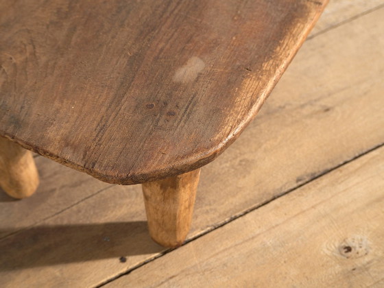 Table ancienne style wabi sabi (c.1920) #16, Tables d'appoint, Bois, Marron, Rustic (photo 14 sur 20)