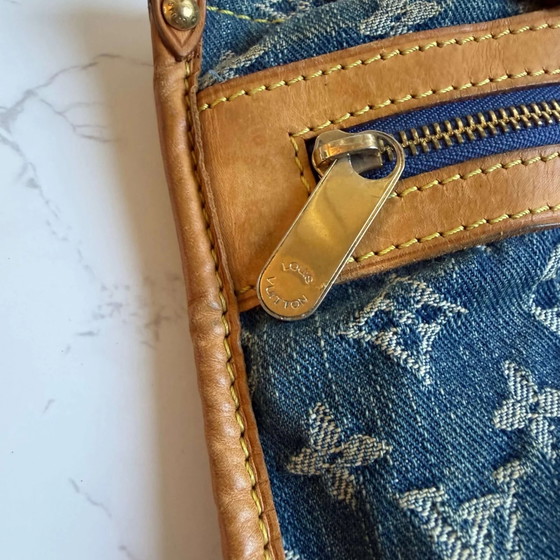 Louis Vuitton denim Sac Plat – Bolsos tote, Vintage (photo 23 of 27)