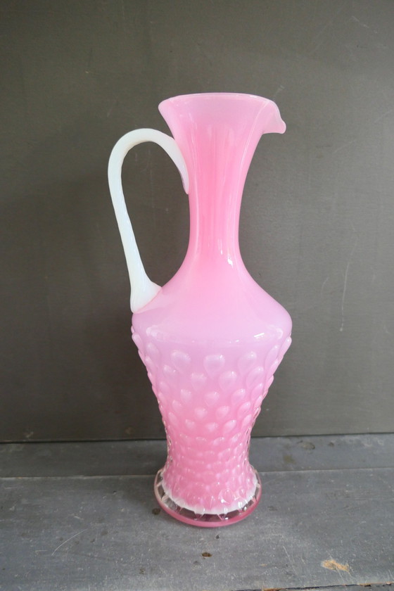 Image 1 of Vintage Stelvia Opaline Fiorentina Vase