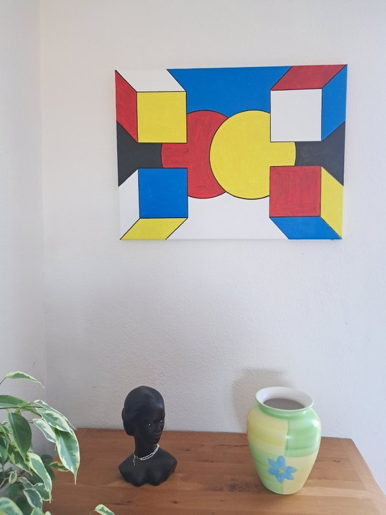 Image 1 of Enzo SAN MARCO - Lights in the City - Artist's painting