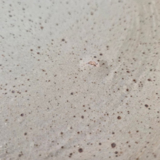 Image 1 of IMPORTANT VINTAGE 1970 PYRITE STONEWARE SERVING PLATTER LA BORNE 70S 1970S