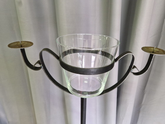 Image 1 of Candeliere in ferro battuto 123 Alto