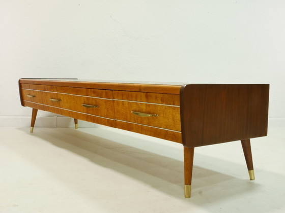 Image 1 of Sideboard vintage, Lowboard, années 60, Germany