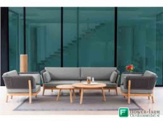 Image 1 of Loungechair Traditional Teak MARCELLA