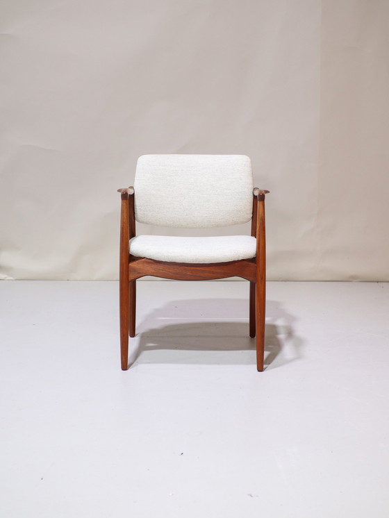 Image 1 of (2x) Erik Buch 67 Armchair Captains Chair Vintage