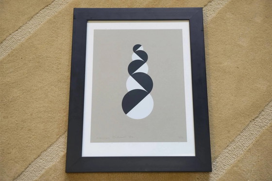 Nummerierter Siebdruck 7/12 von Norman Dilworth 2007 – Kunstdrucke, Papier, Glas (photo 7 of 7)