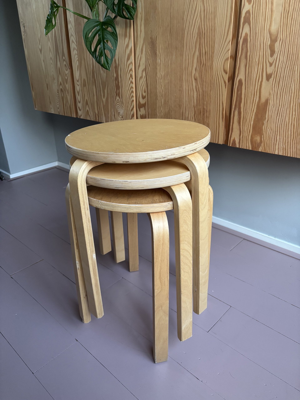 Frosta Ikea Timber Stool IKEA FROSTA Vintage IKEA Stool From The