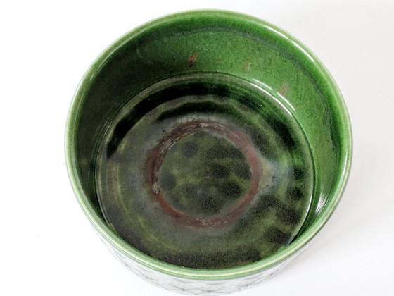 Image 1 of Supporto per albero di Natale in ceramica Jasba degli anni '60 | Germania Ovest, con scatola originale