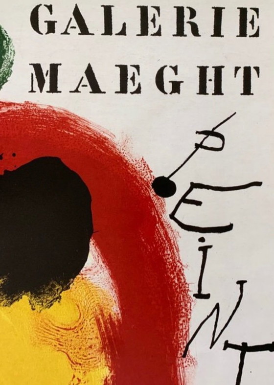 Image 1 of Joan Miro: "Murales Peintures". Galerie Maeght. Im Format 80 x 60 cm.