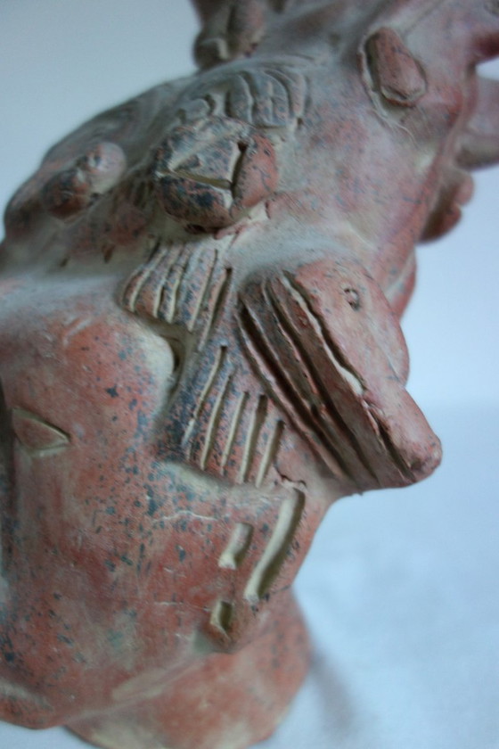 Image 1 of Ancient Mayan head sculpture of King Pakal