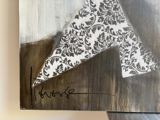 Image 1 of Intriguing artwork 2/20 by Christiaan Lieverse 110x110cm