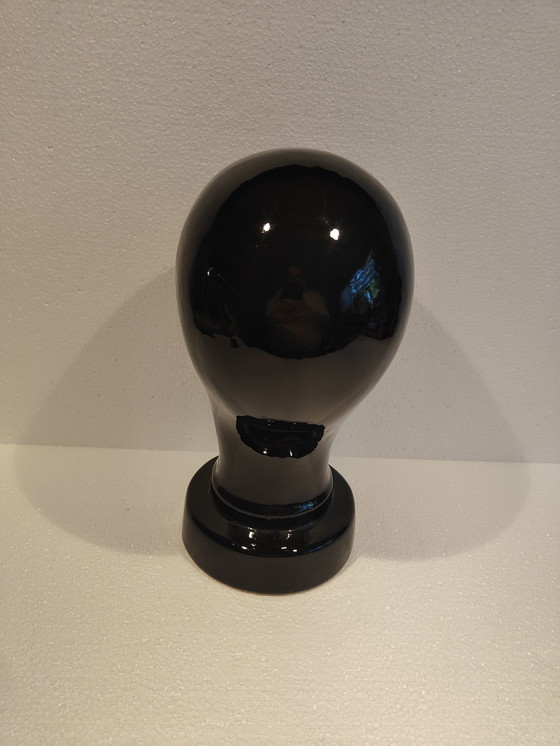 Image 1 of Vintage testa nera Ceramica Scheurich Germania Ovest