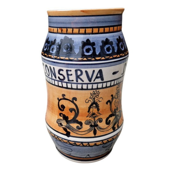 Image 1 of Pentola da farmacia italiana Petucco e Tolio anni '80 Conserva Di Ramerino