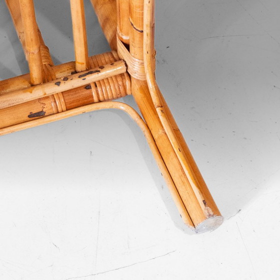 1x 1970s Italian Bamboo And Rattan Sofa, Vivai Del Sud Style, Riviera Modern – 3-5 seaters, Wicker (photo 10 of 17)