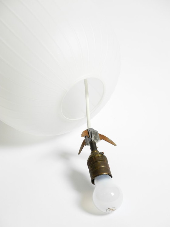 Image 1 of Rare et magnifique suspension en verre Aloys Gangkofner, modèle Bologna, par Peill & Putzler, milieu du siècle