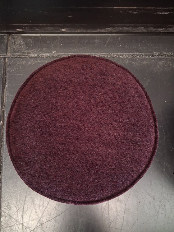 Image 1 of Burgundy Stool