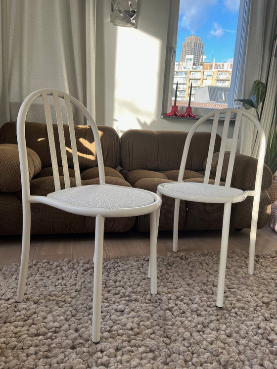 Image 1 of 2 Robert Mallet-Stevens chairs white beige