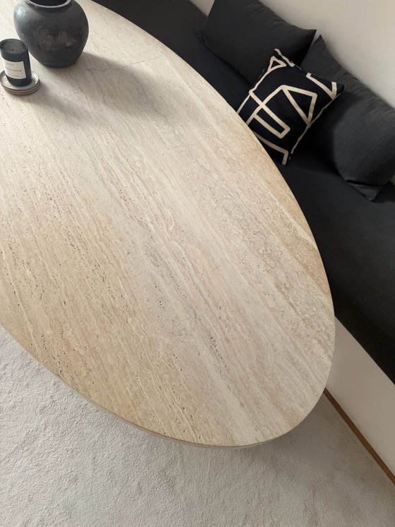 Travertine Dining Table Maison Mimi et Toi – Wood (photo 4 of 5)