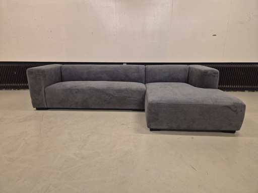 30% SHOWROOM OUTLET - Glasgow Hoekbank - Antraciet - NIEUW