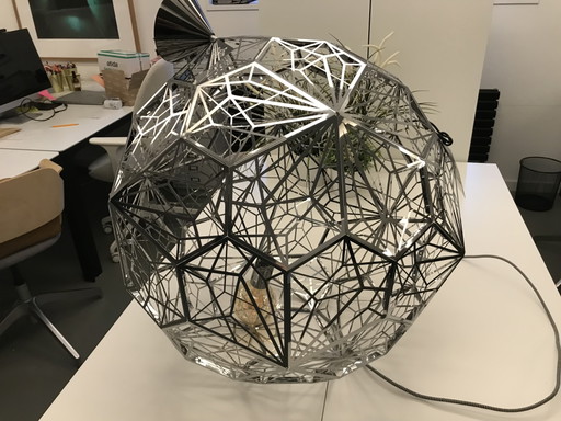ETCH WEB STEEL DI TOM DIXON – hanglampen, Metal, polished steel (photo 2 of 6)