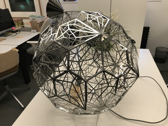 ETCH WEB STEEL DI TOM DIXON – Lampade a sospensione, Metal, polished steel (photo 2 of 6)