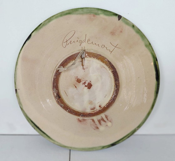 Piatto da parete di design spagnolo vintage, Puigdemont, La Bisbal Anni '60 – Decorazioni murali, Ceramic (photo 7 of 11)