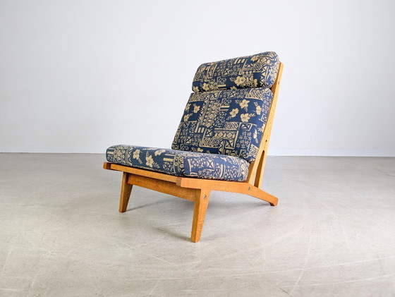 Image 1 of 3x Original Getama GE375 Midcentury Armchair Hans J. Wegner Oak