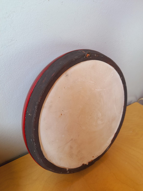 Image 1 of Glazed ceramic mirror by Gérard Hoffman, 1960