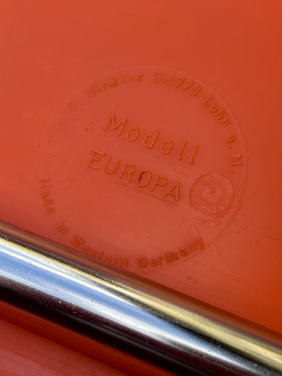 Image 1 of 6 stoelen Helmut Starke Europa jaren 70