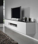 Mobili TV Karat con piano in vetro