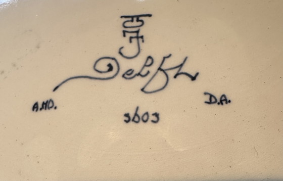 Image 1 of Royal Delft handbemalt 1973