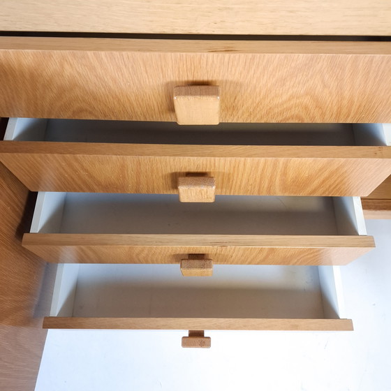 Image 1 of Vintage brutalist sideboard 1970s oak wood