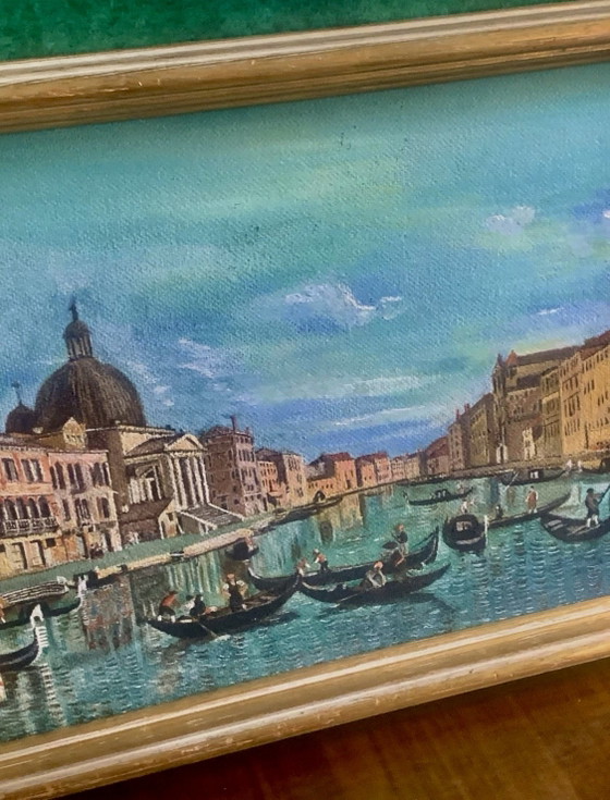 Venecia - El Gran Canal - B. Shaw 1969 – Pinturas y dibujos, Wood (photo 11 of 14)