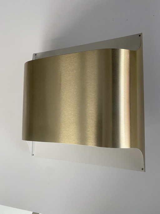 Applique Staff Leuchten en or brossé design vintage