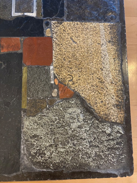 Image 1 of Paul Kingma Brutalist Coffee Table 1974