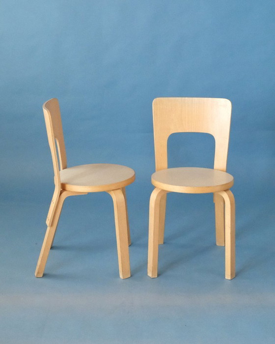 Image 1 of 66 chair Alvar Aalto Artek