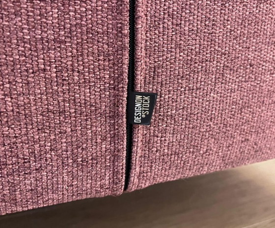 Image 1 of NEU BEZOGENES Design on Stock Bloq Ecksofa Aubergine