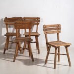 Sedie antiche per bambini (c.1920). Set di 4 pezzi #2 – Sedie da pranzo, Vintage (photo 6 of 34)